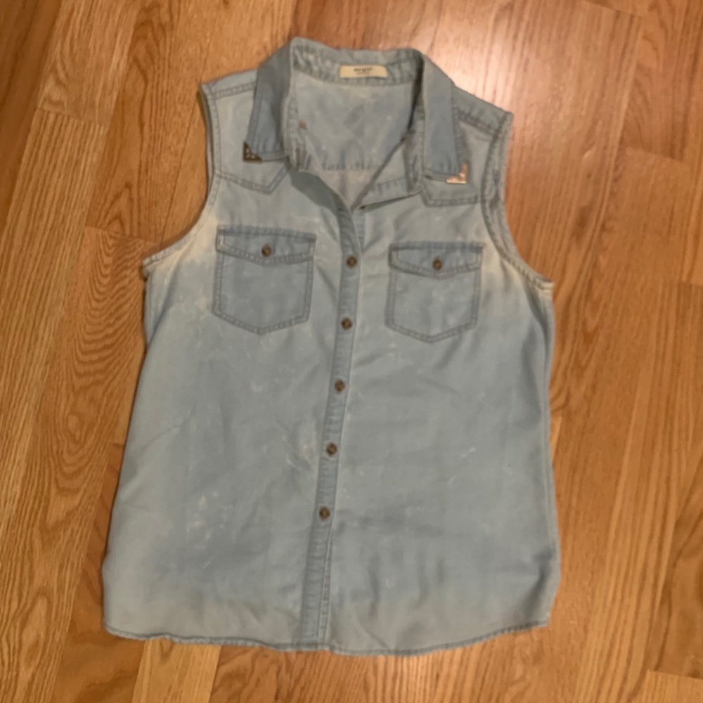 Chambray button up